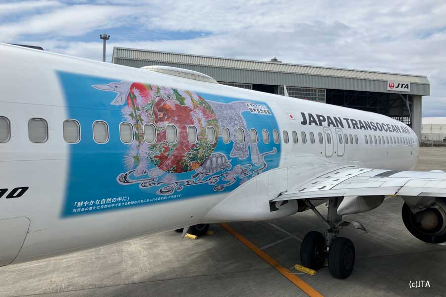 JTA Launches ‘World Natural Heritage’ Special Design Aircraft