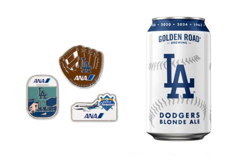 ANA and Dodgers Extend Partnership: Special Commemorative Pin Badges Distribution